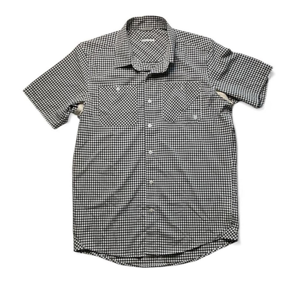 BEX Black and White Checkered Shirt - Small